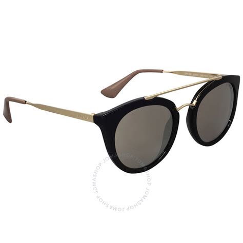 prada pr 23ss sunglasses|Prada Brown Mirror Gold Sunglasses PR 23SS 1AB1C0 52.